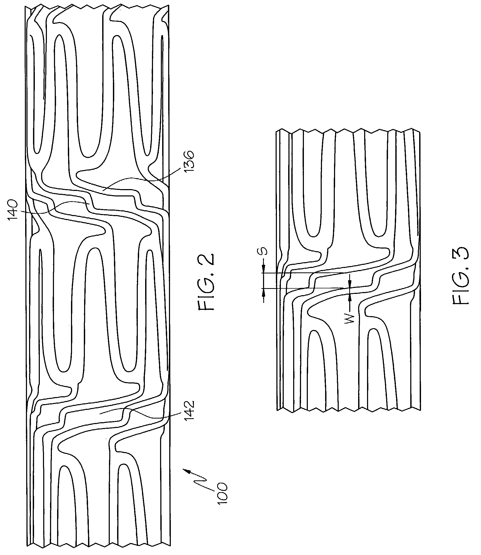 Stent with stepped connectors