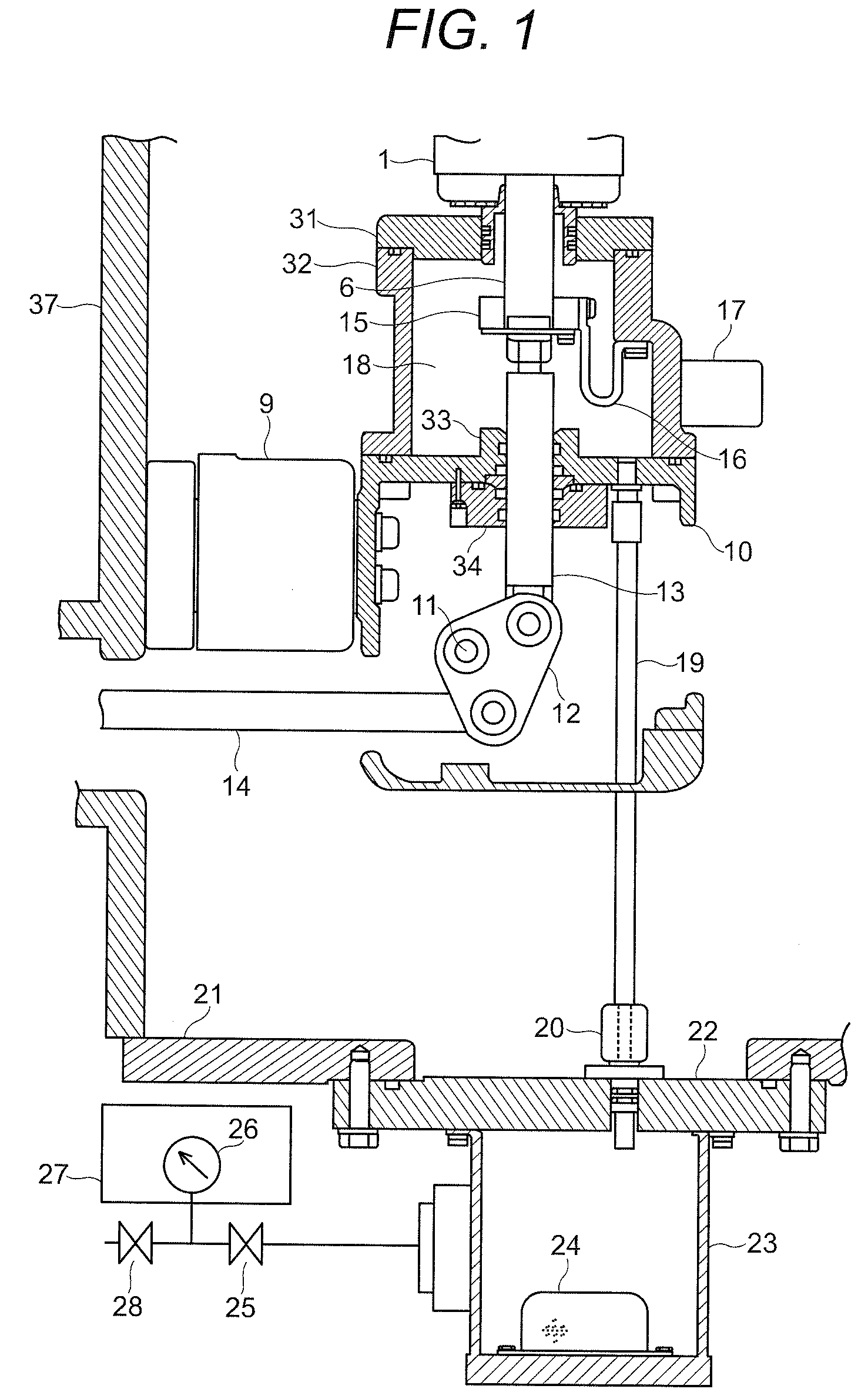 Gas-insulated vacuum circuit breaker