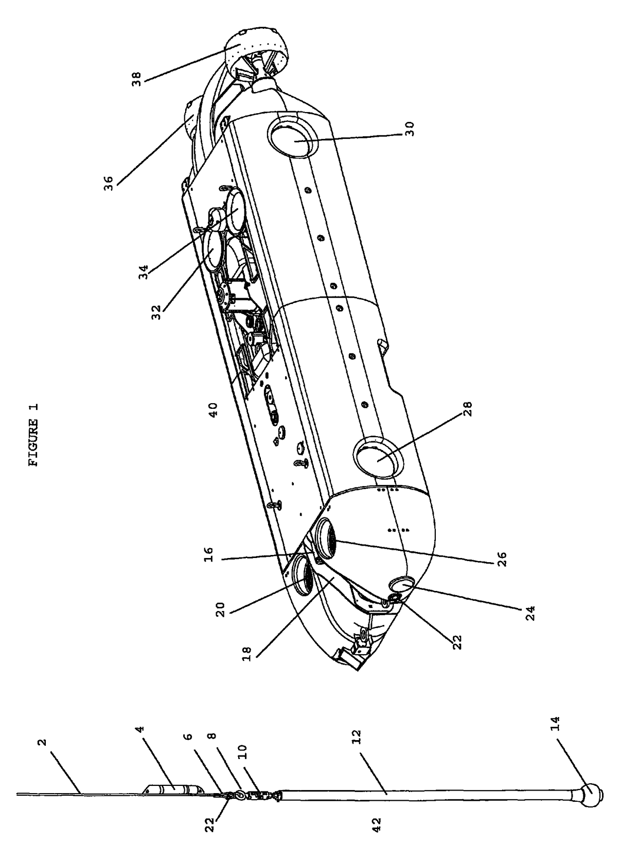 System and method for automated rendezvous, docking and capture of autonomous underwater vehicles