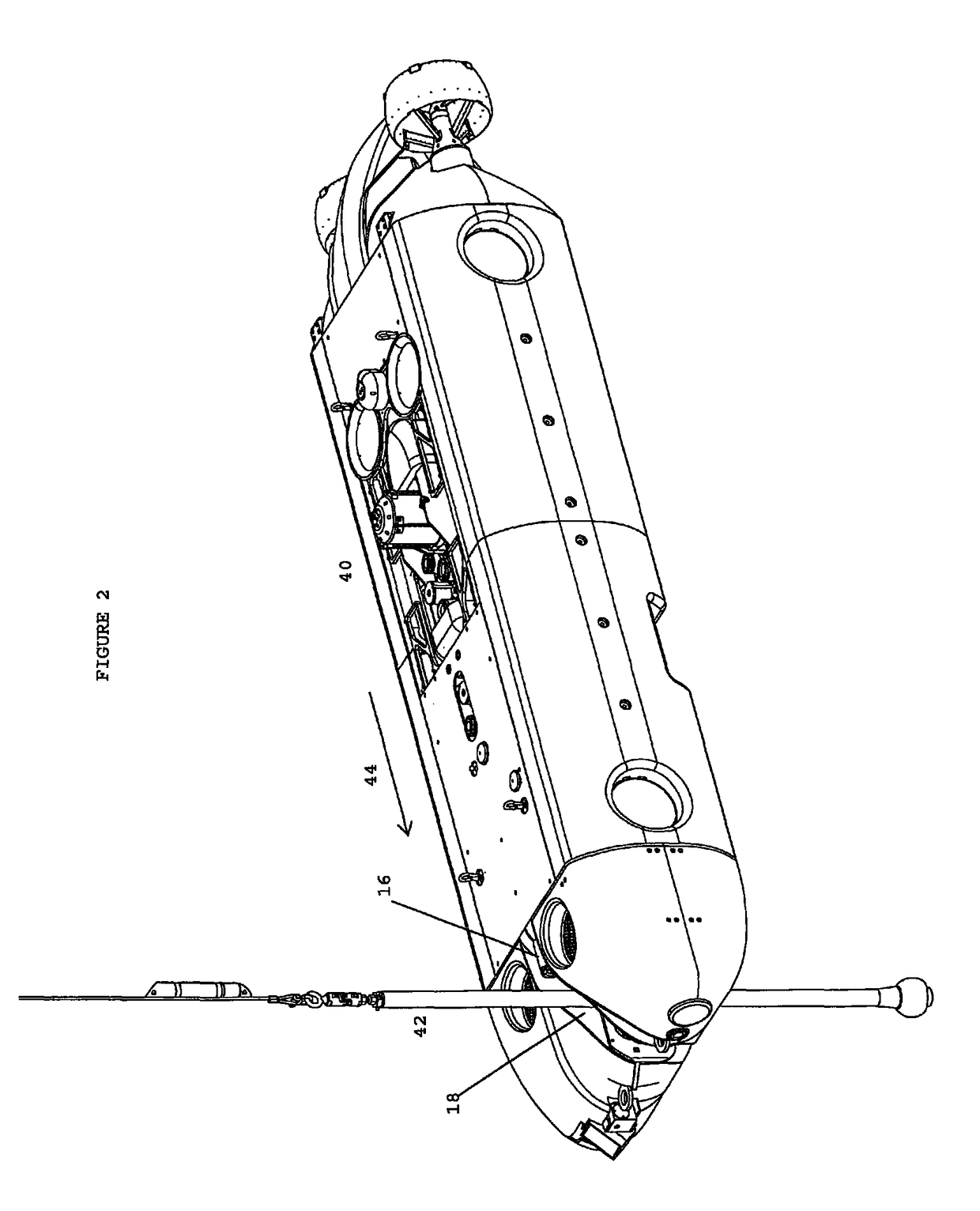 System and method for automated rendezvous, docking and capture of autonomous underwater vehicles