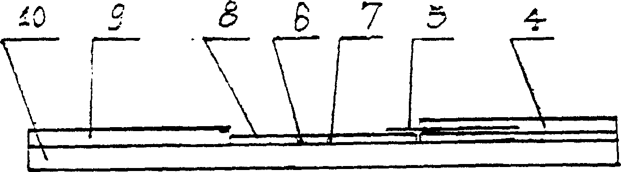 SARS virus antibody detecting method, rapid diagnosis kit and preparation method