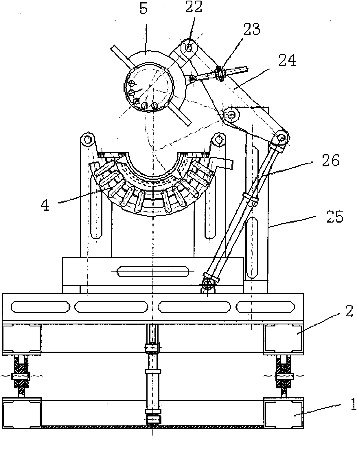 Casting mold for vortex-induced vibration suppression device