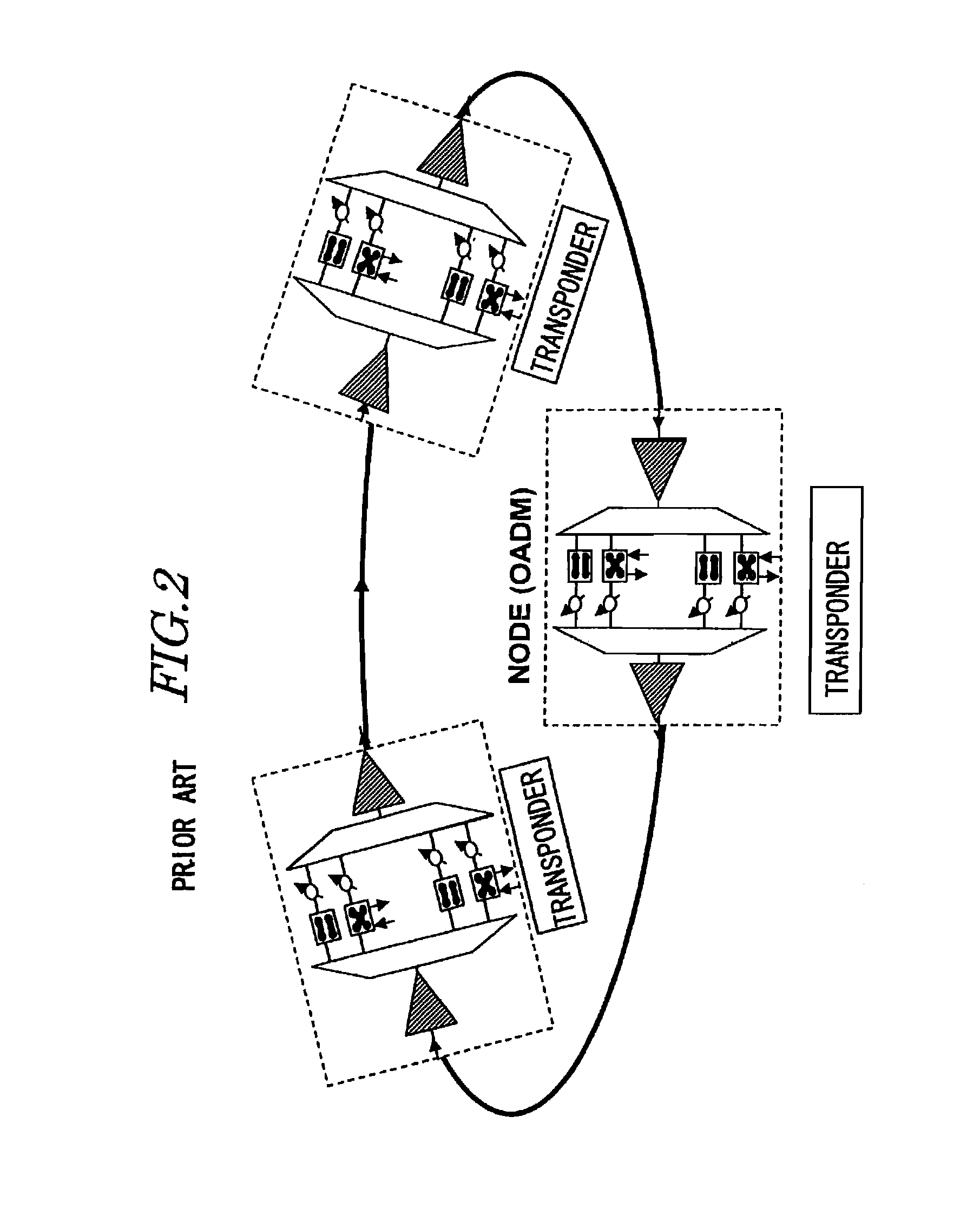 Optical network and optical add/drop apparatus