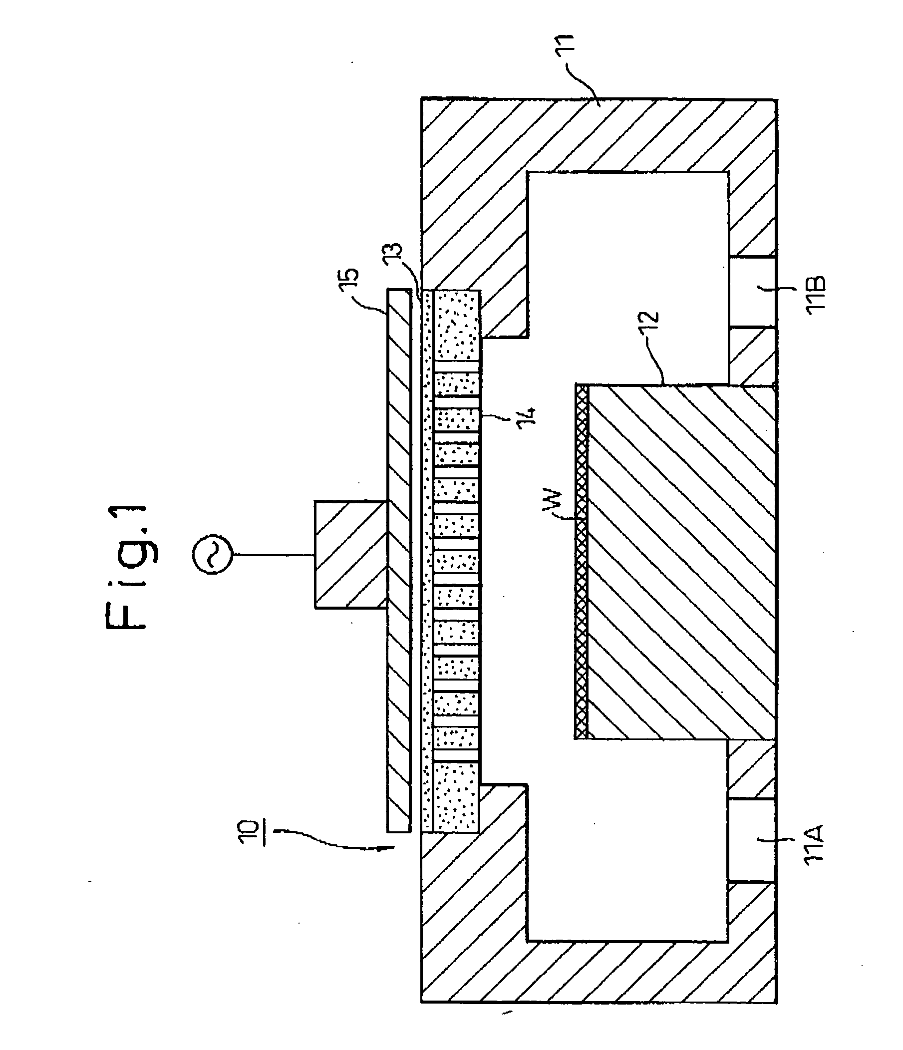 Base method treating method and electron device-use material