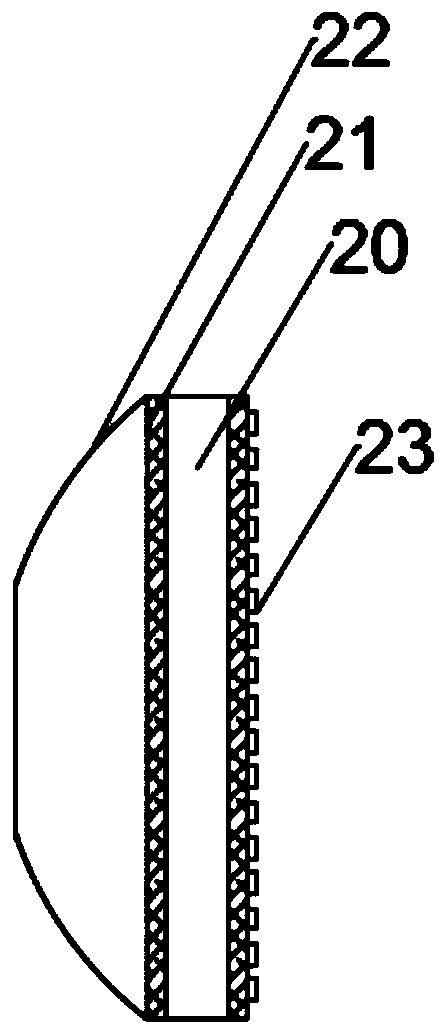 Safety device for stroke damping limit of bridge crane