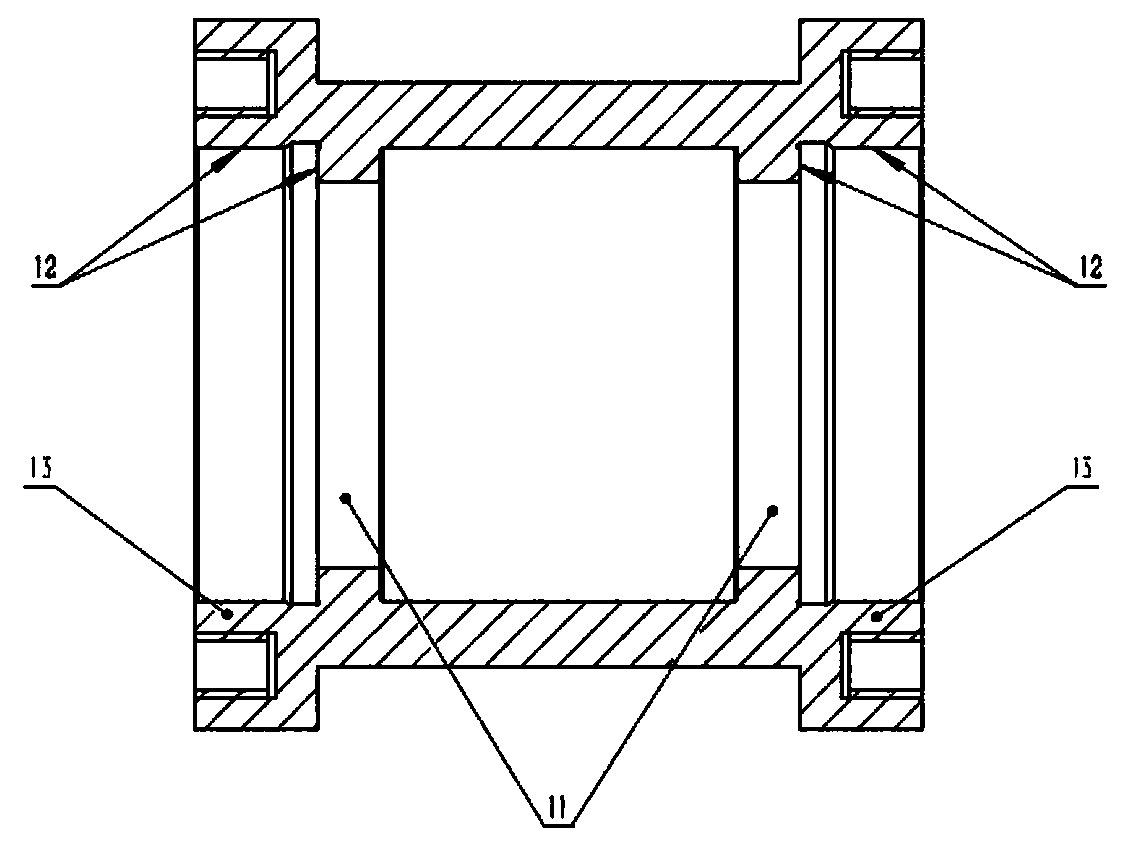 Vibration energy collection device with negative pressure dynamic balance