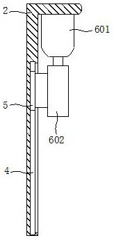 Integrated ceiling fixed-length cutting machining device based on aluminum material