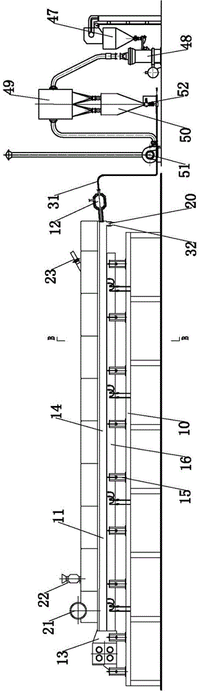 Continuous ore reduction and hot delivery steelmaking device