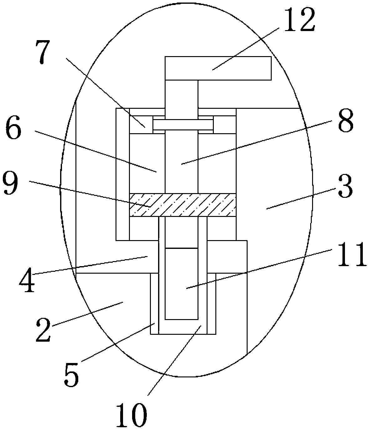 High-strength bumper for new energy car