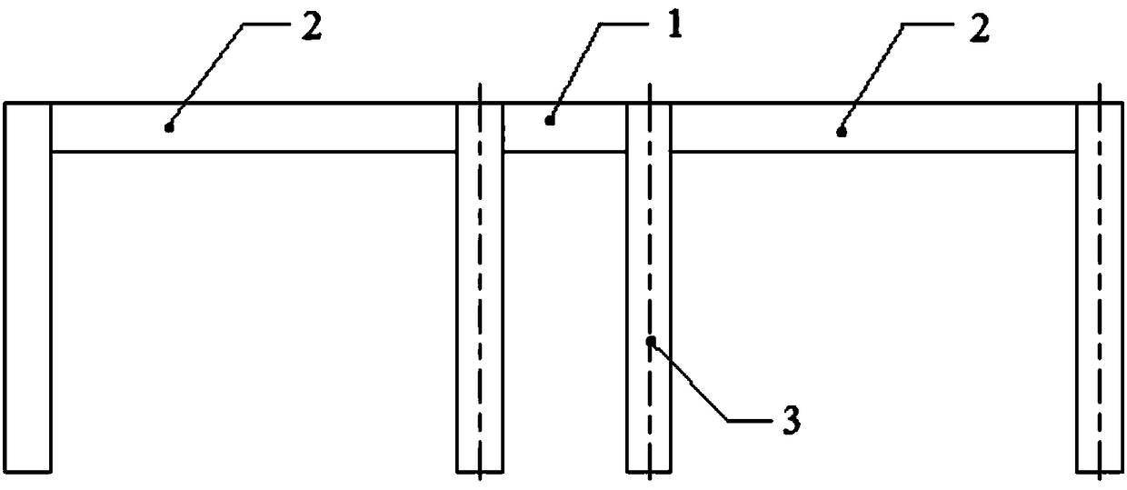 Design method of reinforced concrete beam and column structure and reinforced concrete beam and column structure