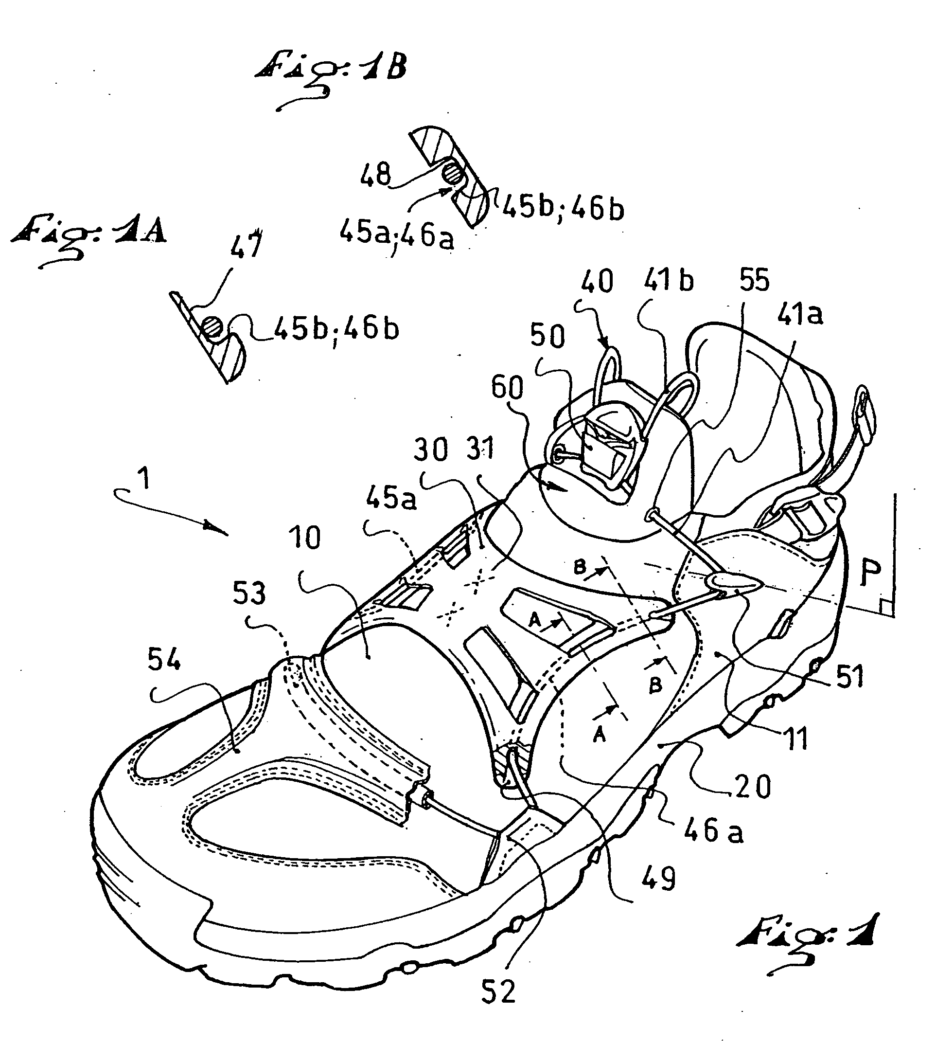 Article of footwear and lacing system therefor