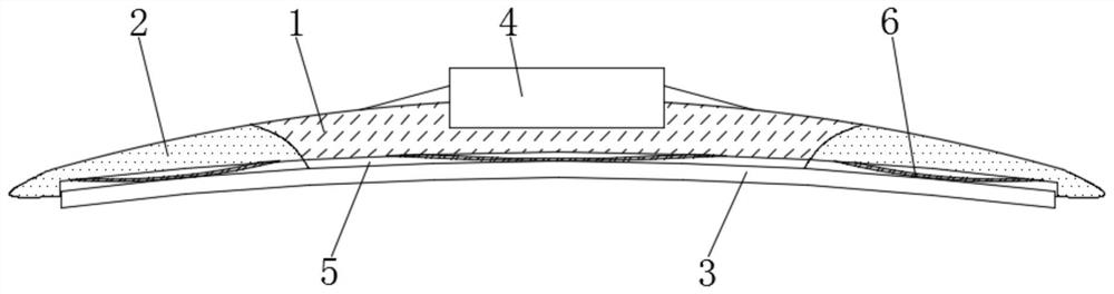 Detachable automobile windscreen wiper and disassembling method