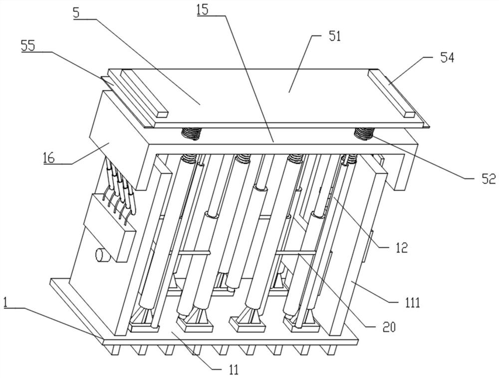 Building indoor damping device, system and damping method