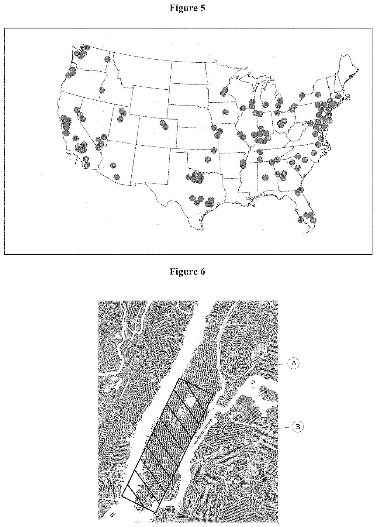 Low capital and operational cost e-commerce logistics method for fast and massive delivery of e-commerce merchandise to large geographical areas