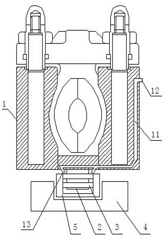 Rolling mill guide and guard device