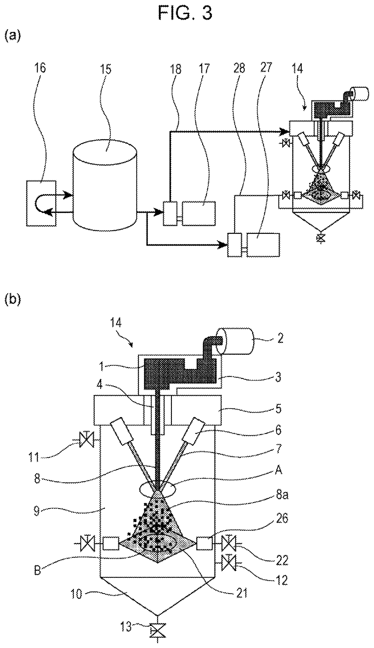 Method for producing water-atomized metal powder