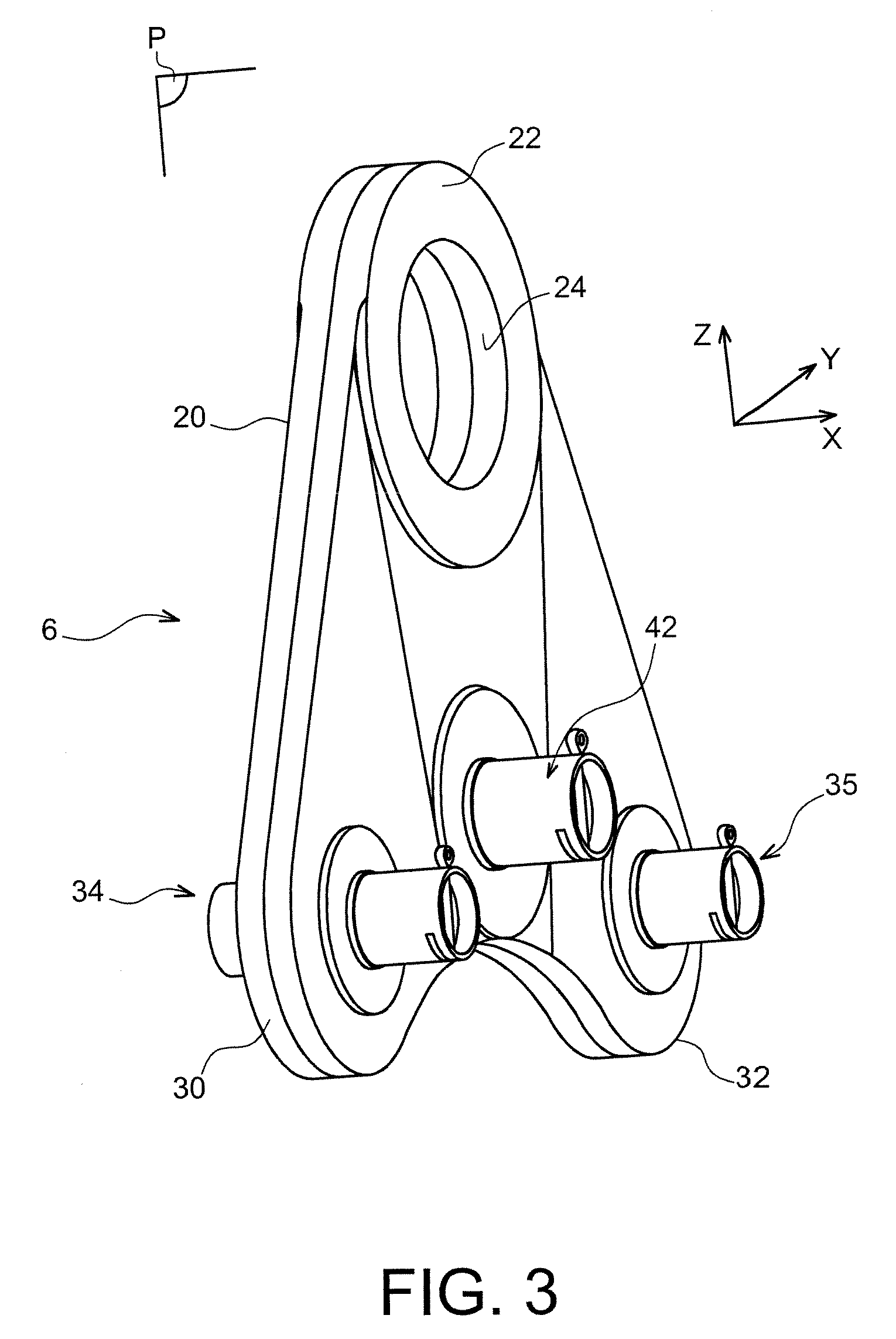 Engine Mount For an Aircraft, to be Placed Between an Engine and an Engin Mounting Structure
