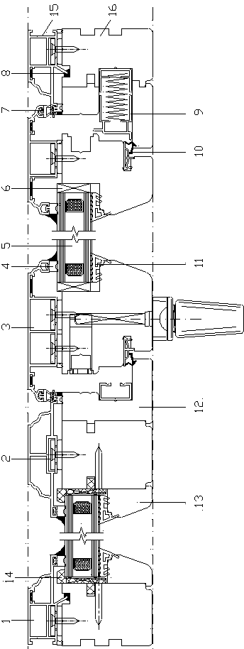 Aluminum-clad wood out-opening window