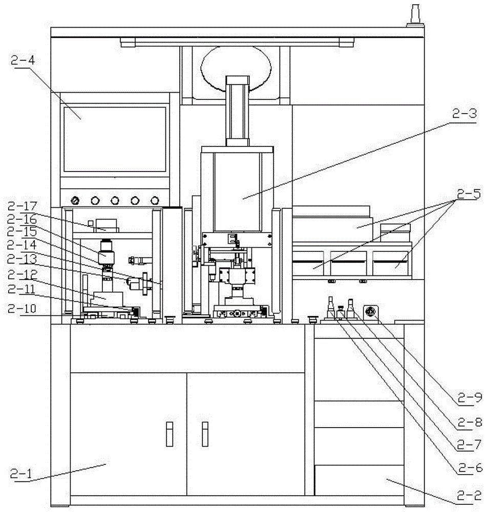 Automobile air dryer assembling and testing production line