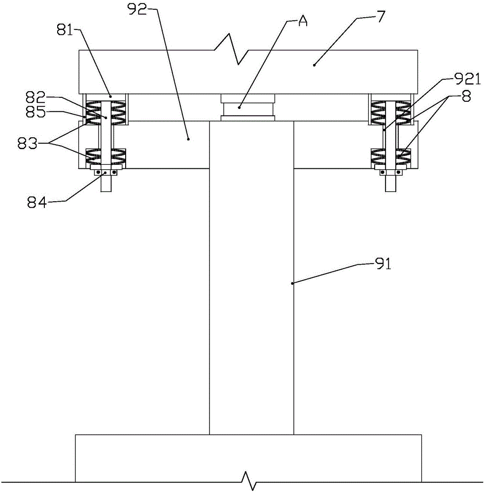 Single-column anti-seismic transformer substation