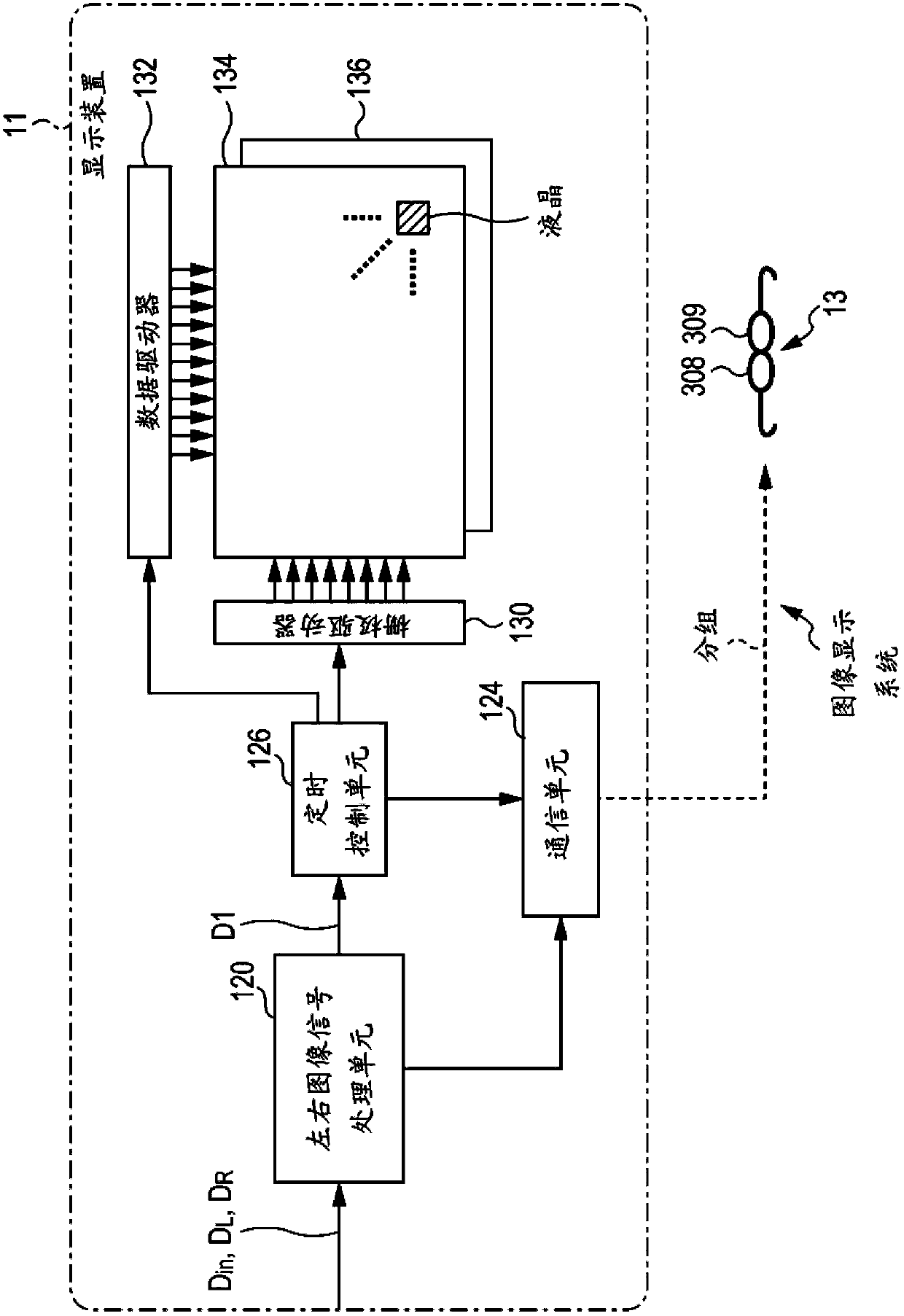 Three-dimensional image processing apparatus, method for processing three-dimensional image, display apparatus