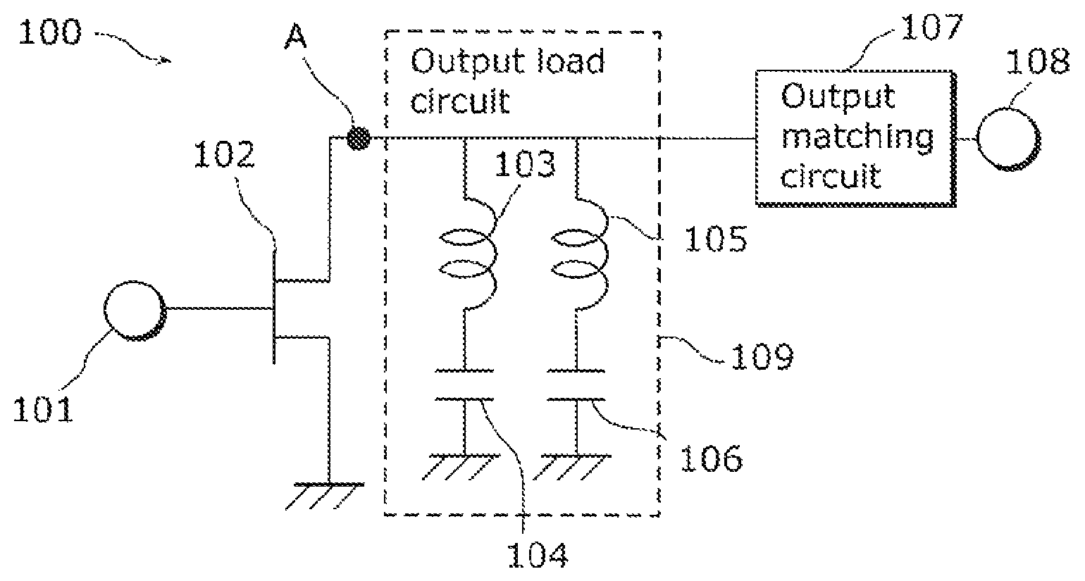 Radio frequency power amplifier