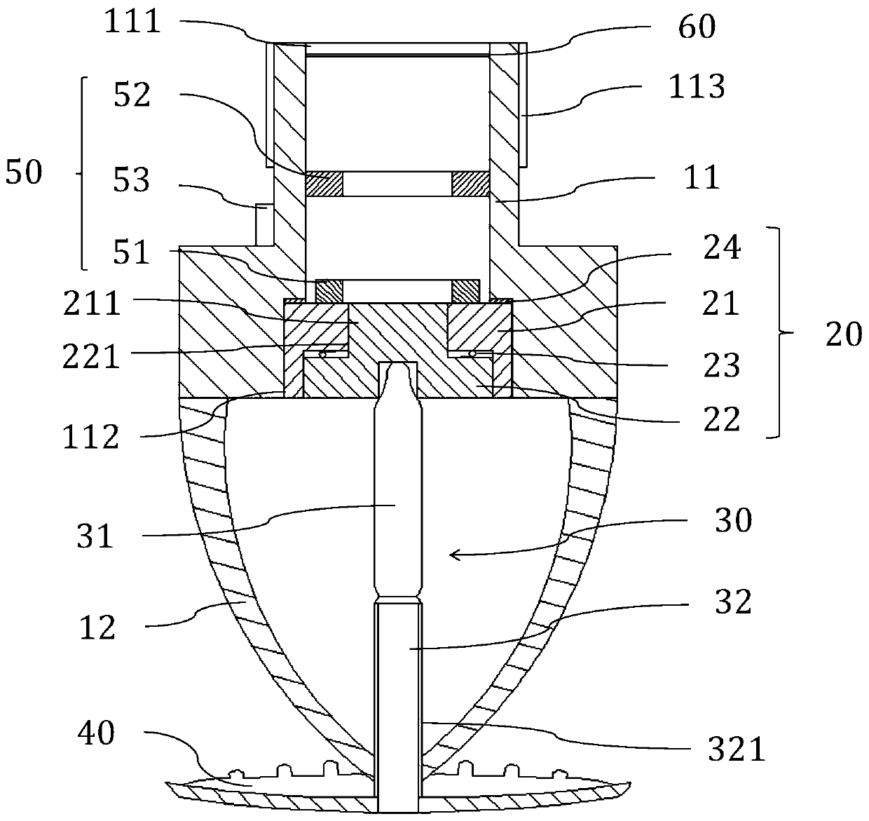 Fire-fighting spray head and intelligent fire-fighting system with same