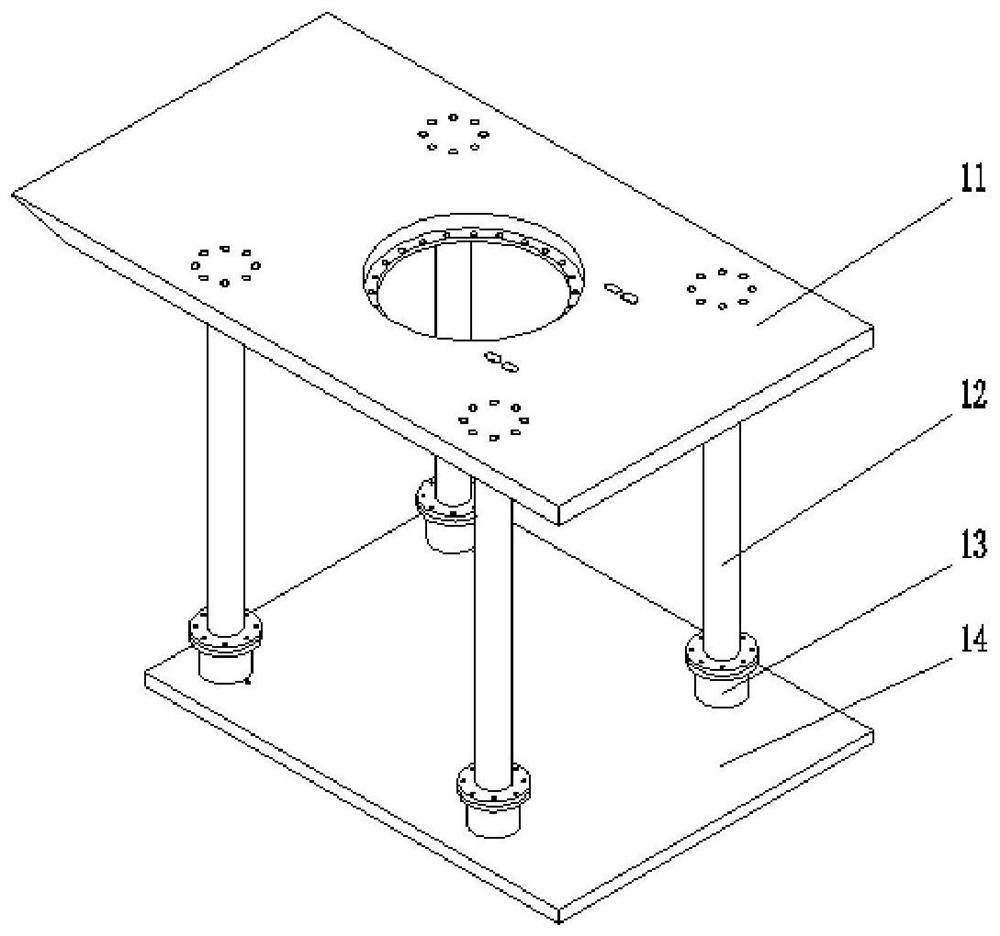 A vehicle-mounted force measurement system for low-speed aircraft