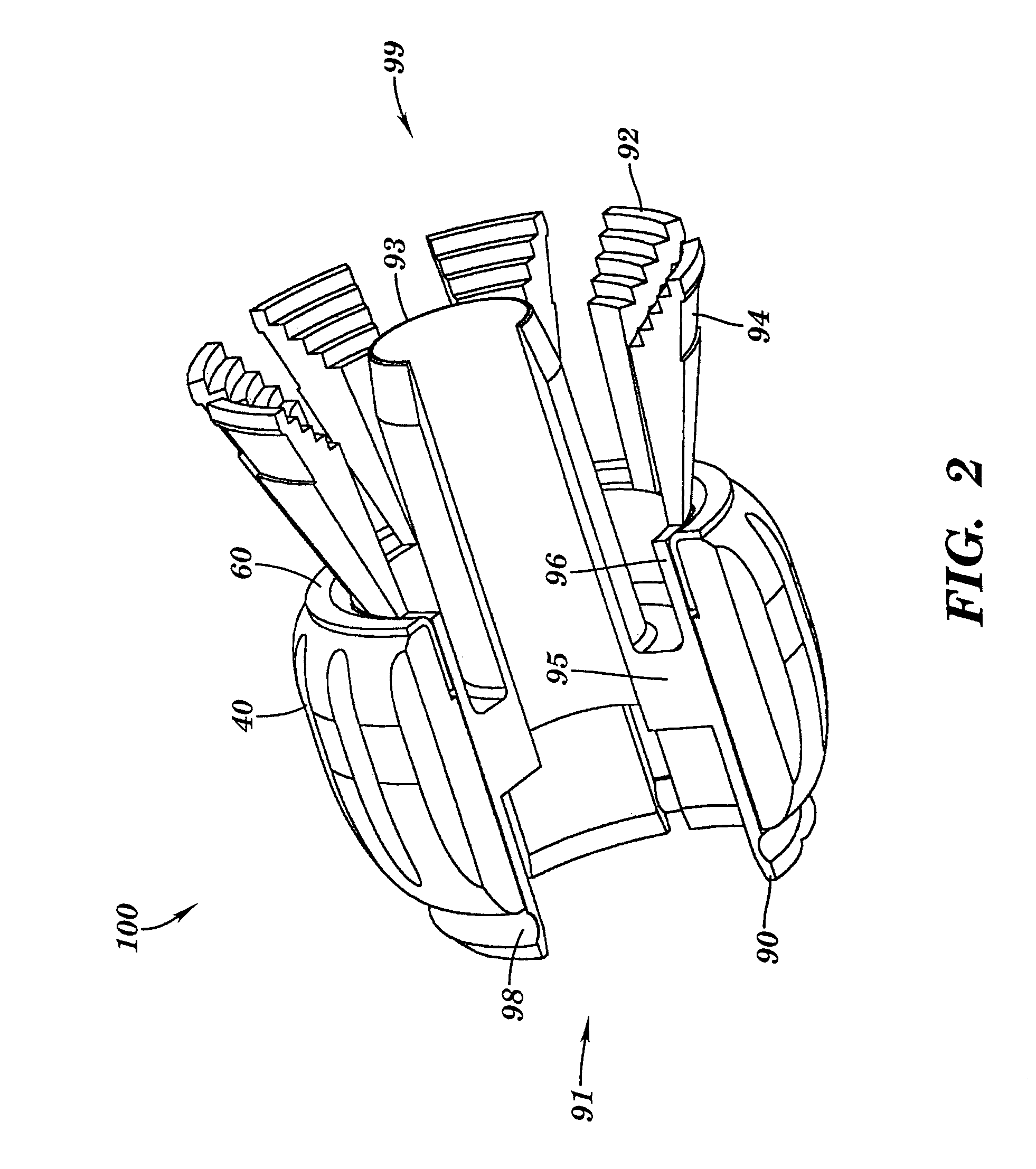 Compression connector and method of use