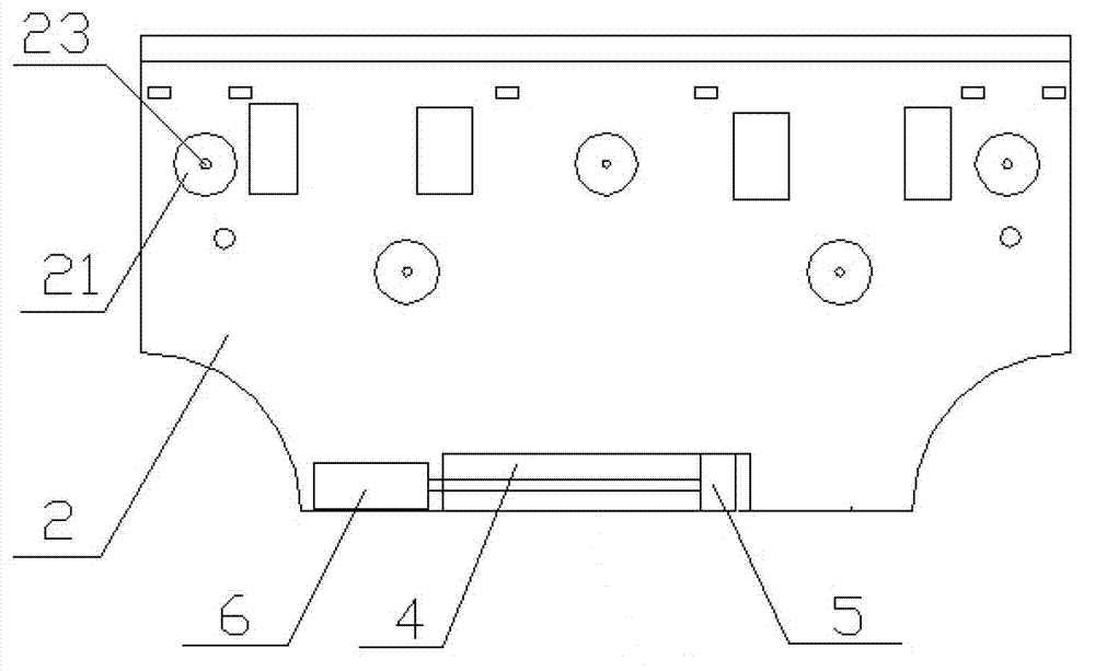 Ship of quickly assembled separation-type aircraft carrier