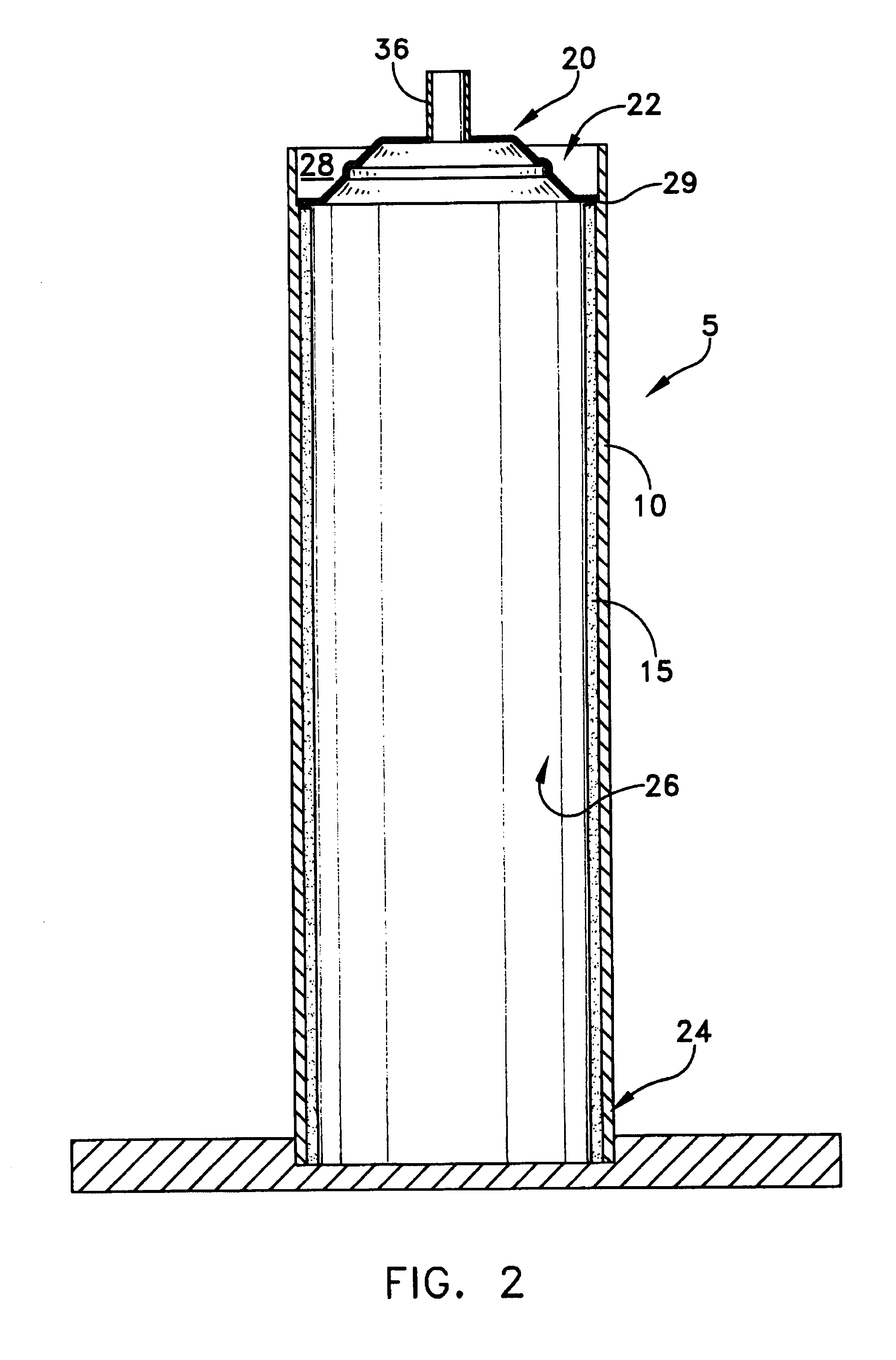 Deformable end cap for heat pipe