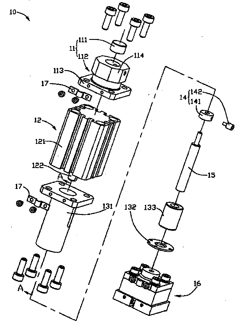 Hot-pressing heads and hot-pressing device consisting of same