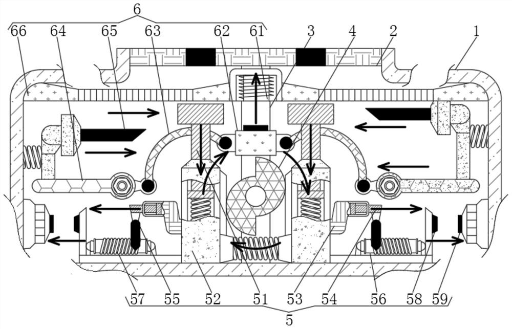 Shearing device for automatically distinguishing positions of capacitor pins of electronic components