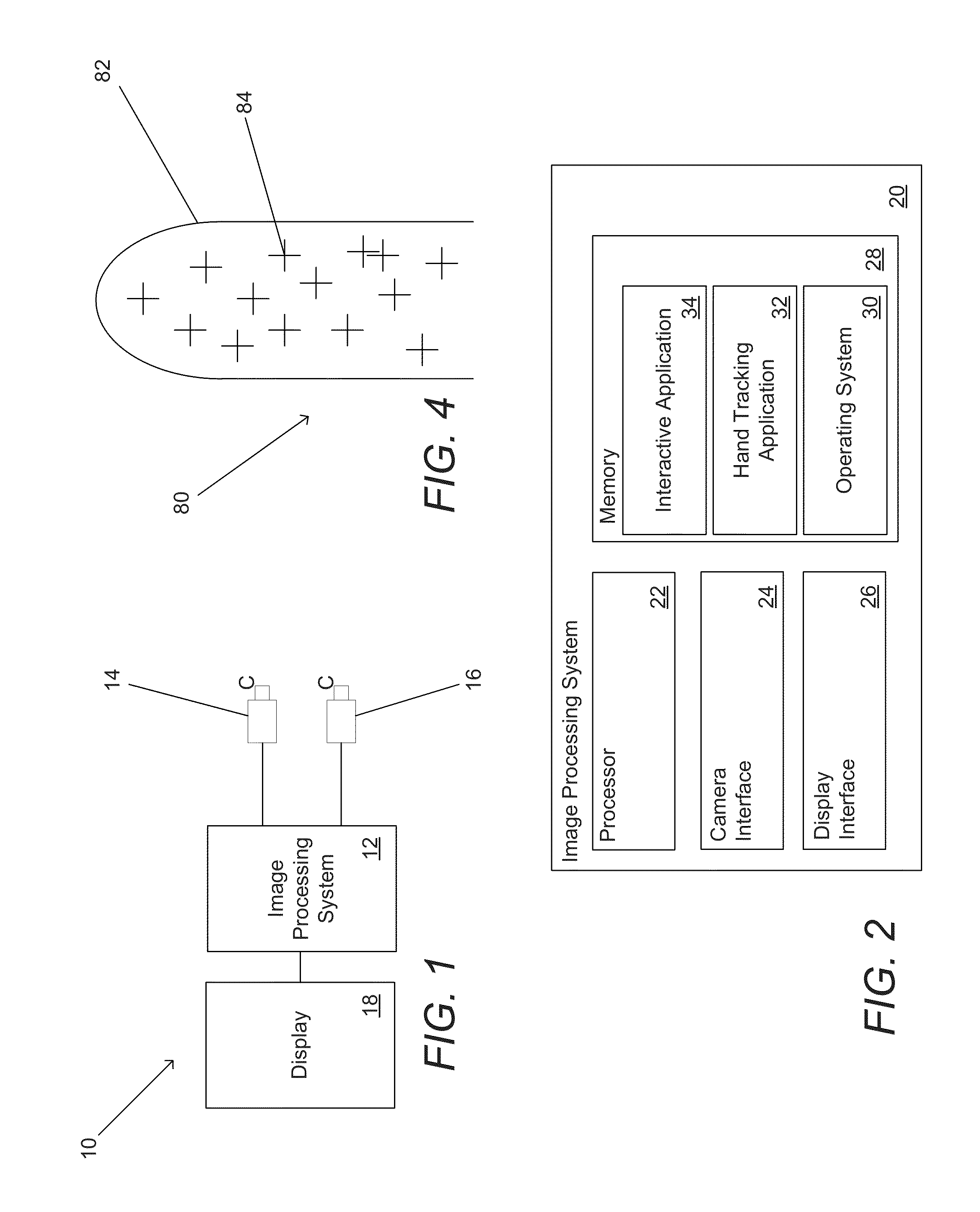 Systems and methods for tracking human hands using parts based template matching within bounded regions