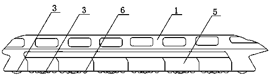 An airbus with retractable landing gear