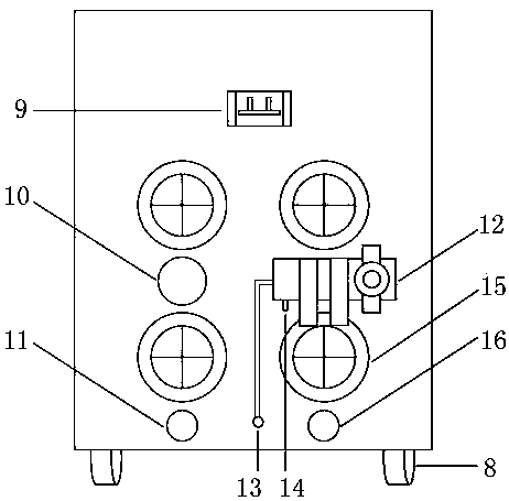 Kilowatt-grade high-power movable type laser washing system