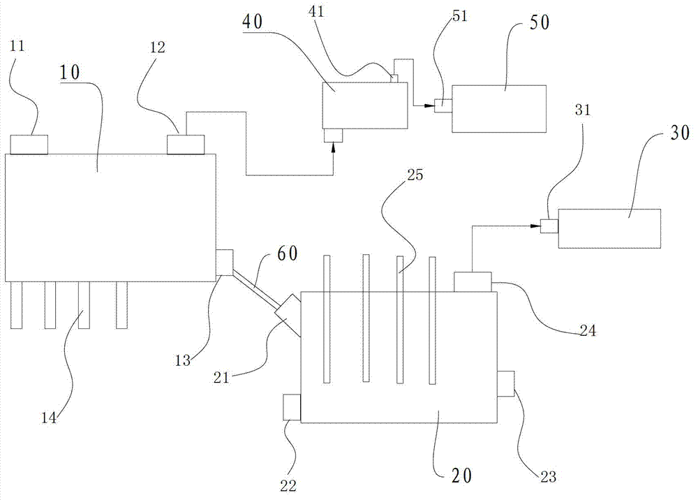 Bottom blowing smelting electrothermal reduction lead and zinc smelting device