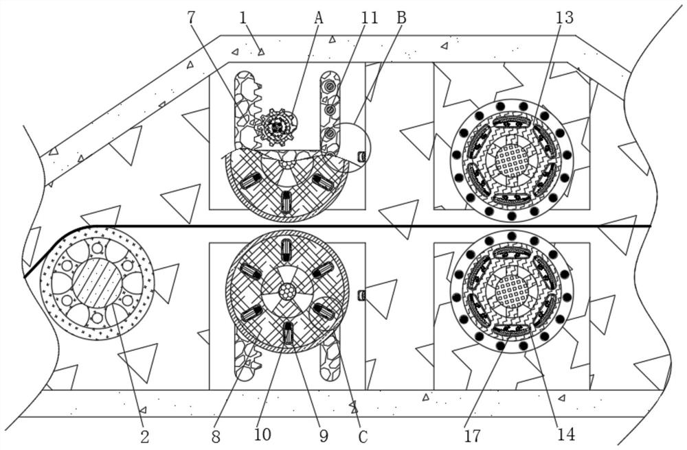 Paper machine protection device capable of adjusting paper pressing degree