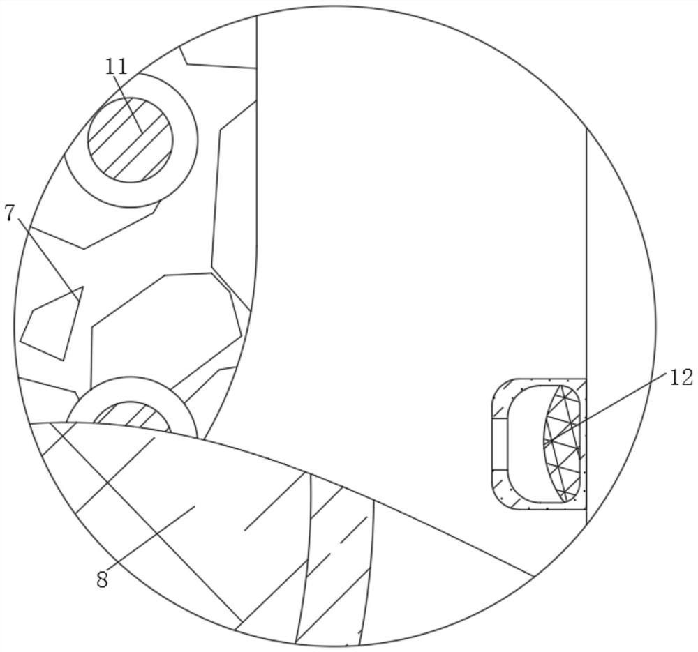 Paper machine protection device capable of adjusting paper pressing degree