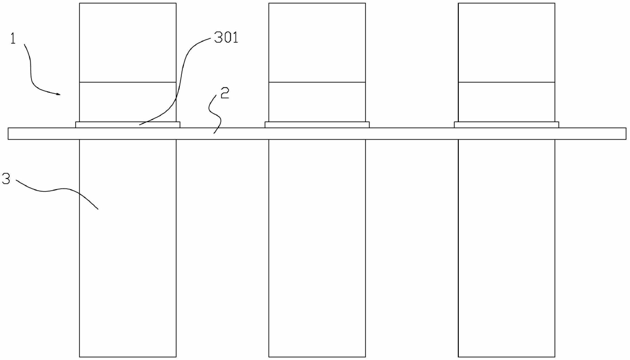 Measuring device and measuring method for wind-drift sand of blown sand drifting layer