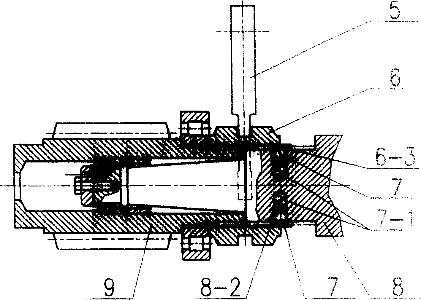 Axle gear box shifting retaining mechanism