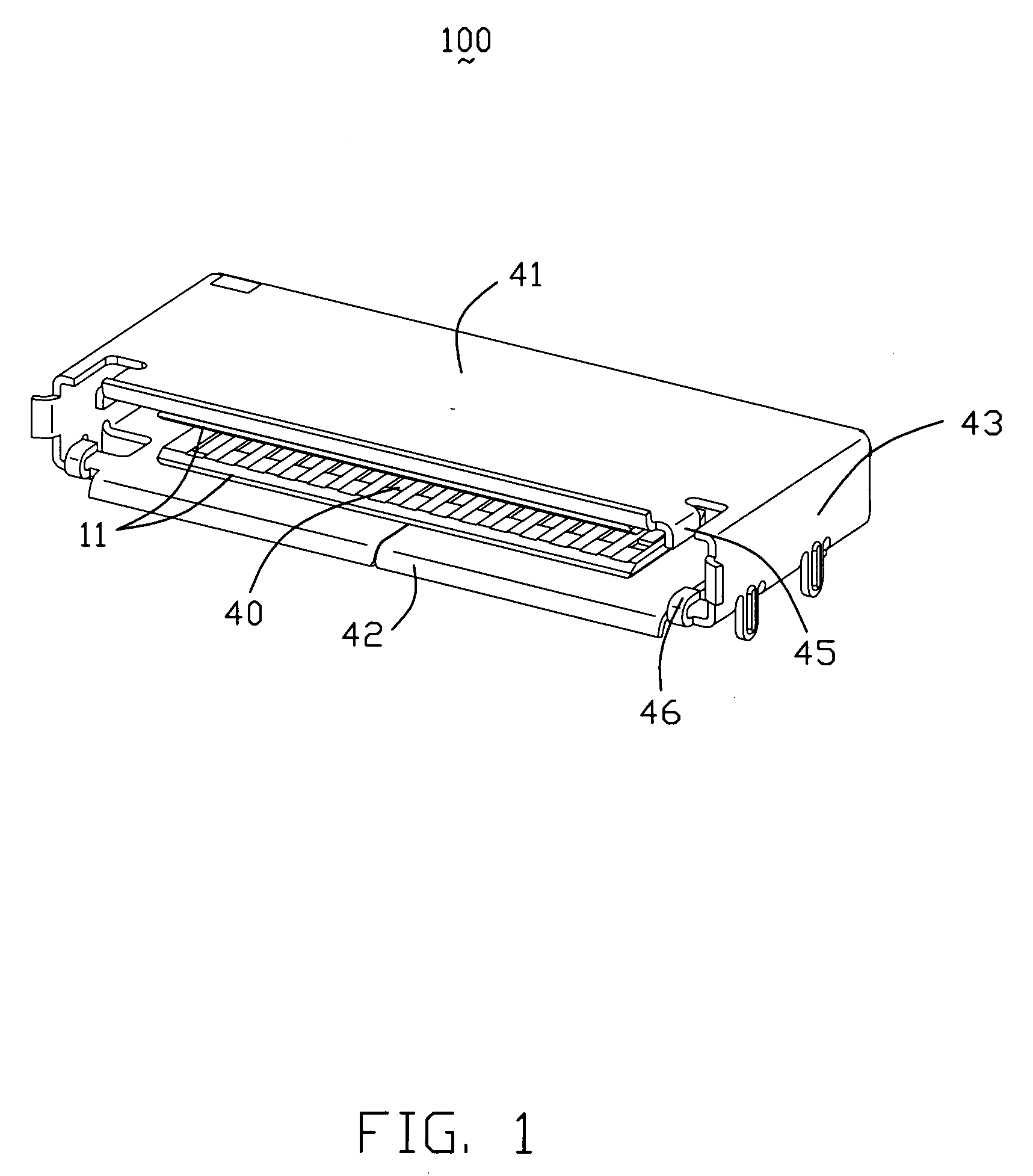 Electrical connector with improved positioning device