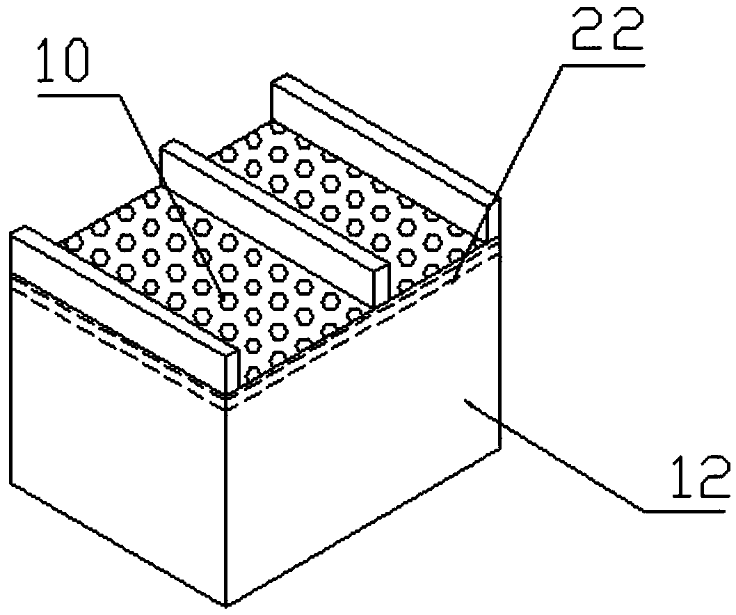 Effective smashing device for processing ores and slag