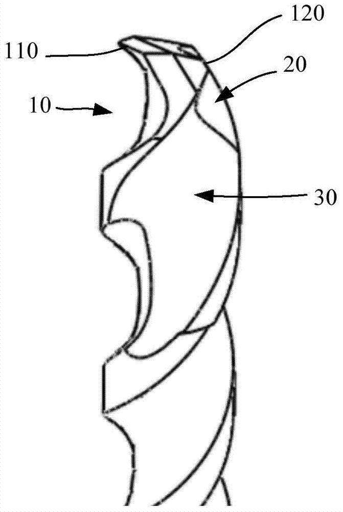 Miniature drill bit and machining method thereof