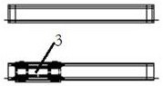 A kind of jacket closing process, support frame and support assembly