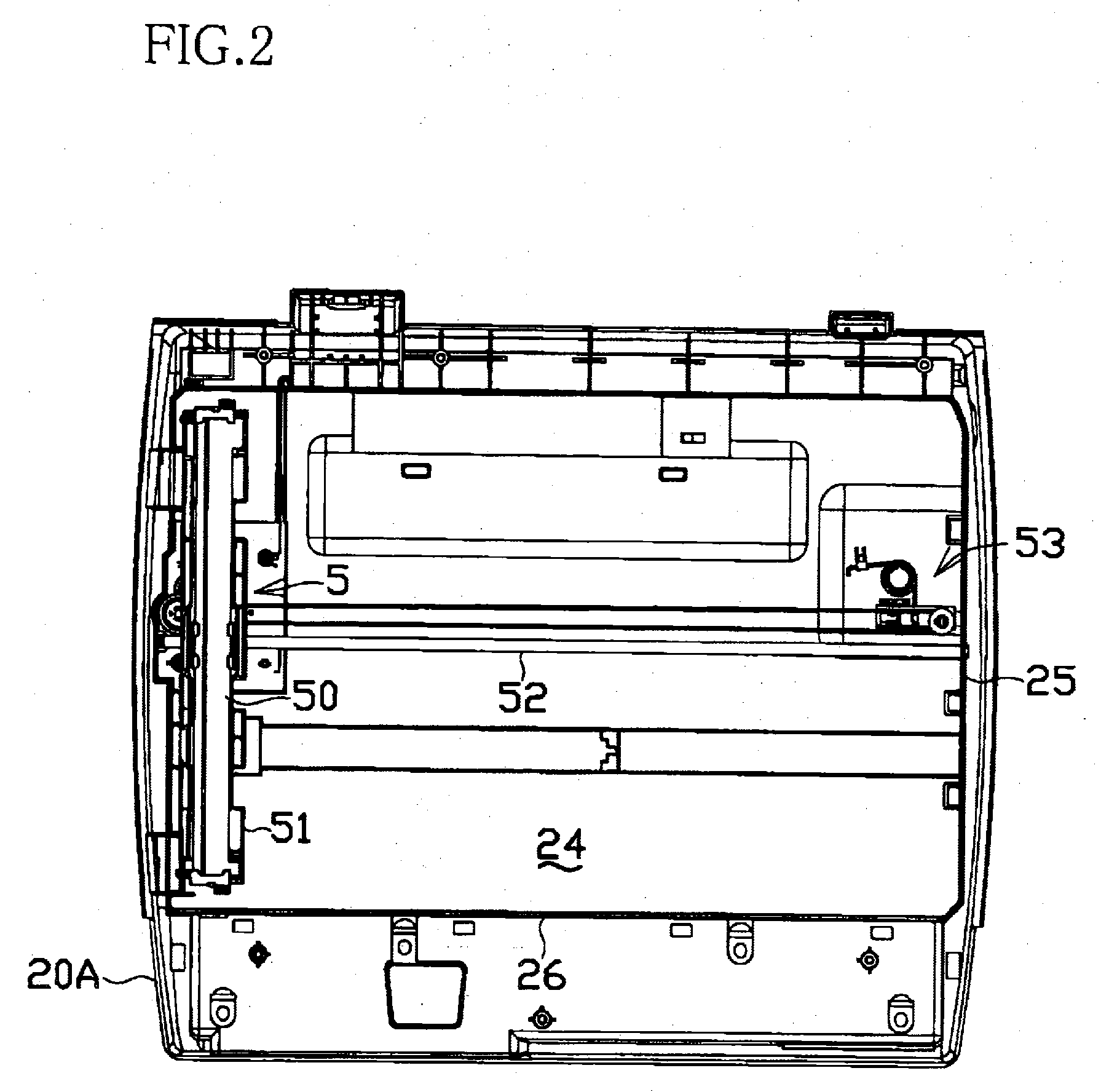 Carriage driving apparatus and Image reading apparatus and image recording apparatus using the same