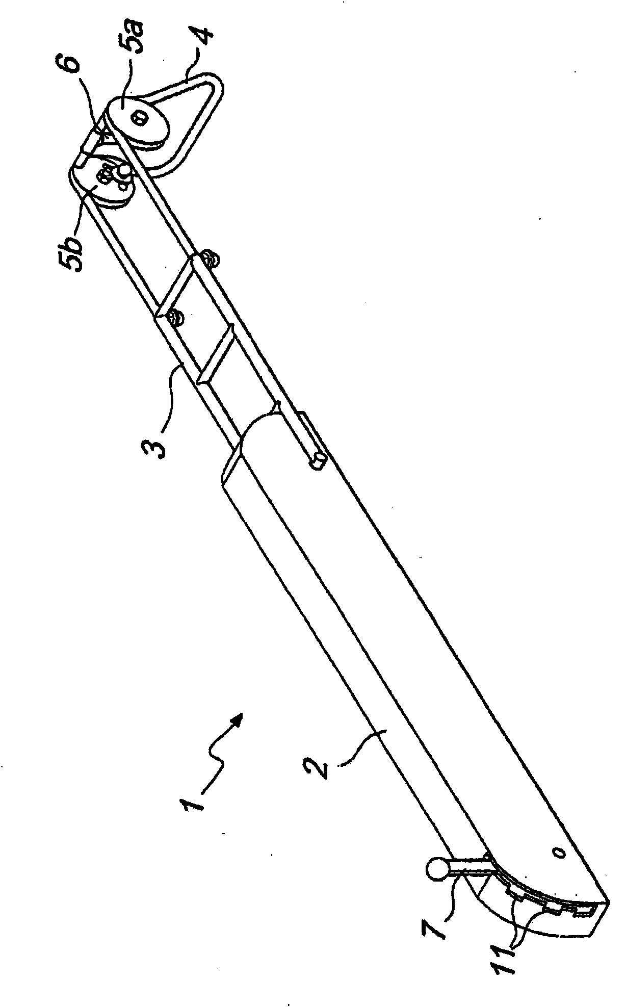 Baggage holder particularly for bicycles and motorized bicycles