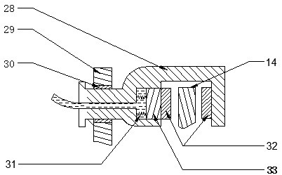 Passenger car emergency braking multifunctional auxiliary wheel mechanism and control method thereof