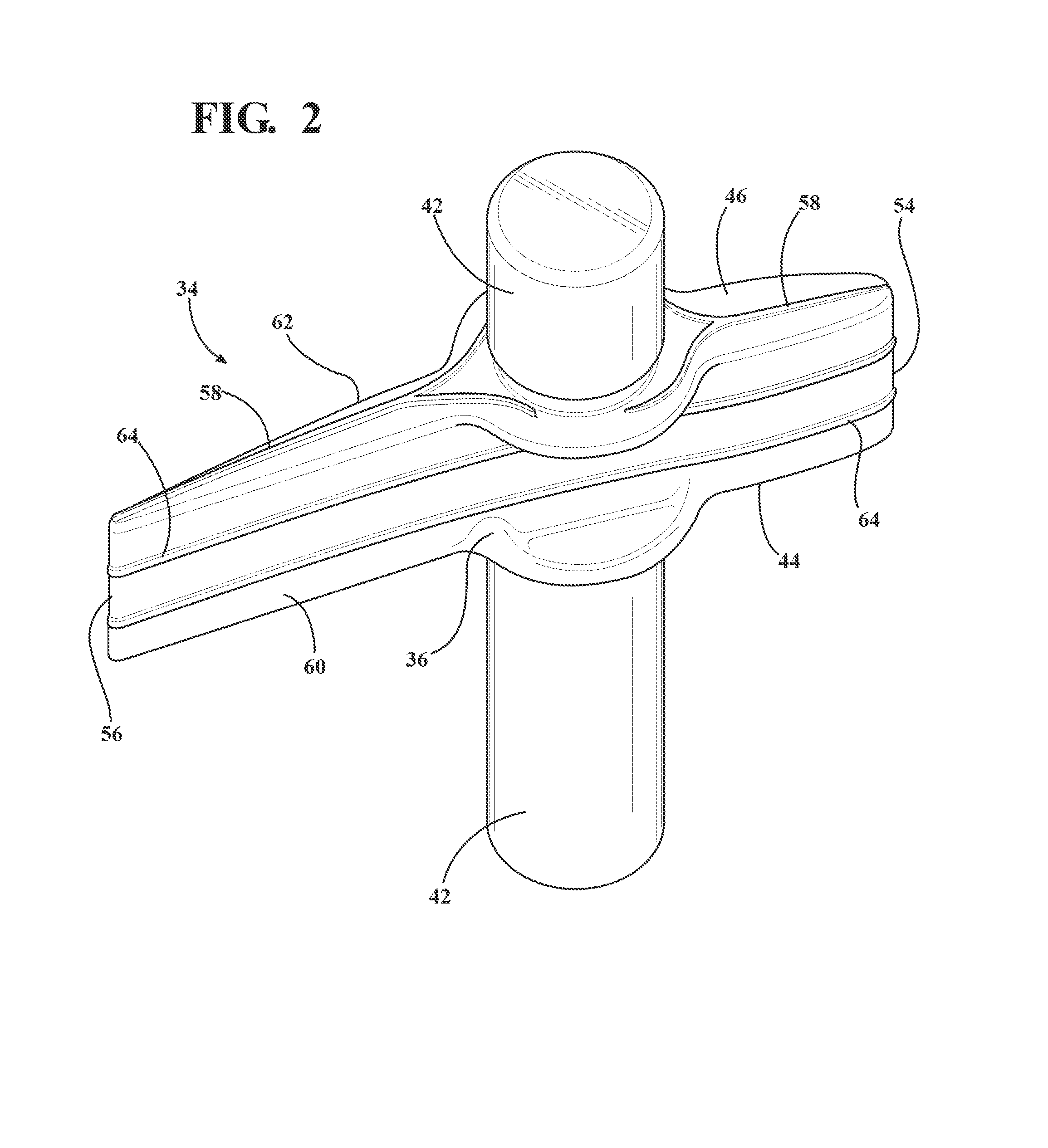 Turbocharger with variable turbine geometry having grooved guide vanes