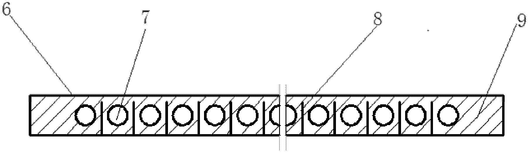 Pulsating heat pipe heat-expanding plate and manufacturing method thereof